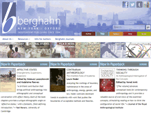 Tablet Screenshot of berghahnbooks.com